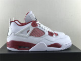 Authentic Air Jordan 4 “Alternate 89” White/Red