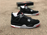 Authentic Air Jordan 4  “ Bred ” 2019