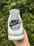 Authentic Air Jordan 4 “ White Cement ”