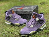 Authentic Air Jordan 4 WMNS “Canyon Purple”
