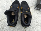 Authentic Air Jordan 4 “ Black Suede ”