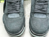 Authentic KAWS x Air Jordan 4 Black