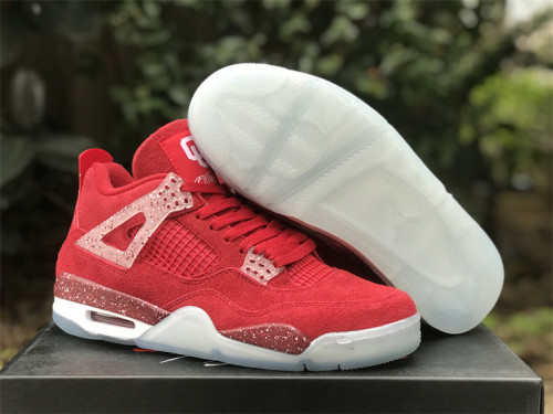 Authentic Air Jordan 4 Oklahoma Sooners PE