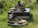Authentic Air Jordan 4  “ Mushroom ” Milk-Tea
