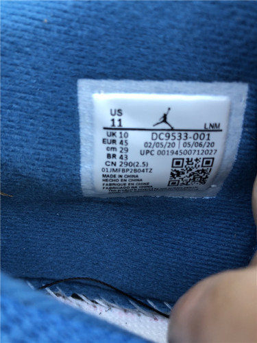 Authentic Union LA x Air Jordan 4 Blue