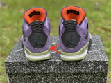 Authentic Air Jordan 4 WMNS “Canyon Purple”