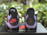 Authentic Travis Scott x Air Jordan 4 Retro Purple