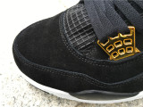 Authentic Air Jordan 4 “ Black Suede ”