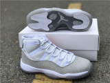 Authentic Air Jordan 11 WMNS White/Metallic Silver