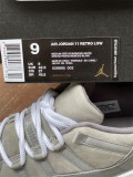 Authentic Air Jordan 11 Low “Cool Grey”