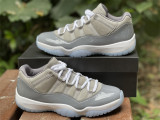 Authentic Air Jordan 11 Low “Cool Grey”