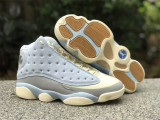 Authentic SoleFly x Air Jordan 13 Muslin/Light Blue