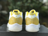 Authentic Air Jordan 11 Low “Yellow Snakeskin”