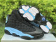 Authentic Air Jordan 13 University Blue/Black