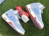 Authentic Trophy Room x Air Jordan 5 “Ice Blue”