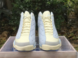 Authentic SoleFly x Air Jordan 13 Muslin/Light Blue