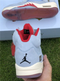 Authentic Trophy Room x Air Jordan 5 “Ice Blue”