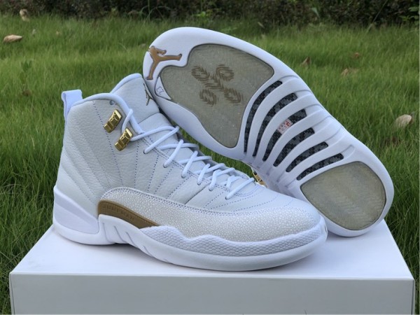 Authentic Air Jordan 12 OVO “White”