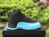 Authentic Air Jordan 12  Gamma Blue