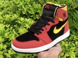 Authentic Air Jordan 1 High Zoom Comfort“Chile Red