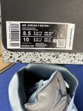 Authentic Air Jordan 5  Ice Blue/Graphite