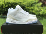 Authentic Air Jordan 3 “Pure White