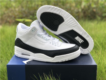 Authentic Fragment x Air Jordan 3 SP Black/White