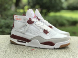 Authentic Nike SB x Air Jordan 4 White/Red