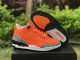 Authentic Air Jordan 3 White/Orange