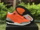Authentic Air Jordan 3 White/Orange