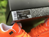Authentic Air Jordan 3 White/Orange