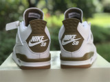 Authentic Nike SB x Air Jordan 4 White/Camel/Ashen