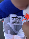 Authentic Air Jordan 3 White/Blue/Orange