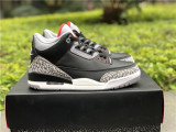 Authentic Air Jordan 3  “Black Cement”