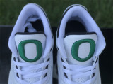 Authentic Air Jordan 3 Oregon White/Black/Green
