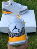 Authentic Air Jordan 3 WMNS “Laser Orange”