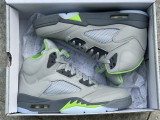 Authentic Air Jordan 5 “Green Bean”