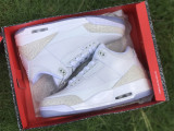 Authentic Air Jordan 3 “Pure White