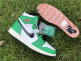 Authentic Air Jordan 1 High OG WMNS “Lucky Green”