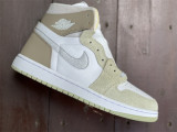 Authentic Air Jordan 1 High Zoom CMFT 'Olive Aura'