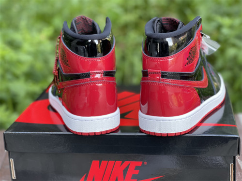 Authentic Air Jordan 1 High OG “Bred Patent”