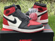 Authentic Air Jordan 1 High “Bred Toe” 2018