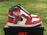 Authentic Air Jordan 1 High “ Chicago ” White/Red