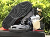 Authentic Air Jordan 1 High OG Black/Gold