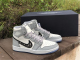 Authentic Dior x Air Jordan 1 High （Dior Box）