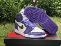 Authentic Air Jordan 1 Retro High OG “Court Purple” Authentic Air Jordan 1 Retro High OG “Court Purple”