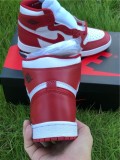 Authentic Air Jordan 1 Retro High White/Red