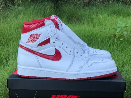 Authentic Air Jordan 1 High OG “Metallic Red”
