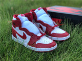 Authentic Air Jordan 1 Retro High White/Red