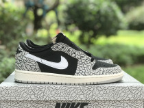 Authentic  Air Jordan 1 Low OG “Black Cement”